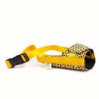Bozal Pamppy con velcro Leopardo para perros, , large image number null