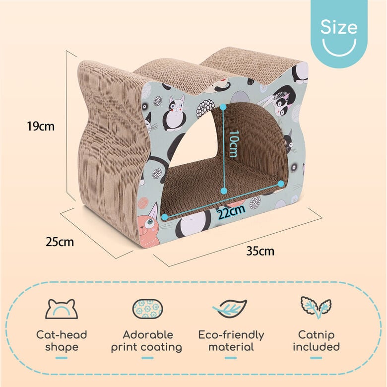 Nobleza Poste Rascador De Sisal Con Juguete Color Azul para gatos thumbnail