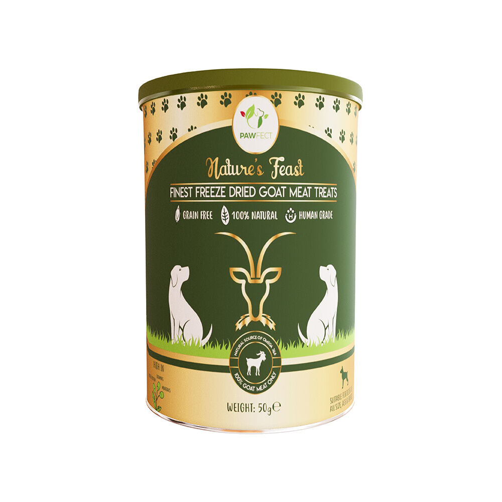 Golosinas liofilizadas para perros: carne de cabra (50 g/1,76 oz), , large Imagen numero 1