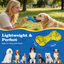 Nobleza Pack de 2 Juguetes Mordedores para Perros en Forma de Hueso &ndash; Huesos Indestructibles de Goma E-TPU para Perros Grandes, Medianos y Cachorros, Juguete Interactivo Flotante Limpiadientes, Azul y Amarillo, , large indicador imagen numero 5