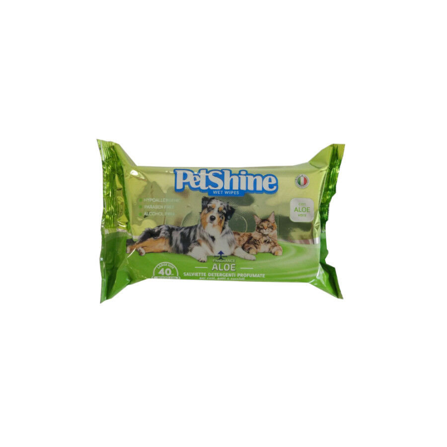 Petshine toalhitas de alo&eacute;-vera para c&atilde;es, , large Imagen numero 1