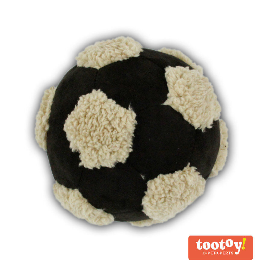 Tootoy! Comfy Football  Brown Pelota de Peluche para perros thumbnail