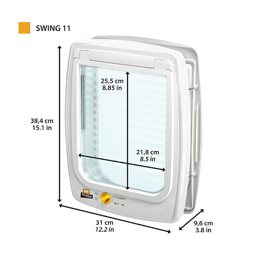 Ferplast Swing 11 Puerta para perros y gatos, , large Imagen numero 2