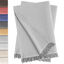 Pack de 2 Plaid Paul Colchas Multiusos 180 x 260 cm Gris Oscuro, , large indicador imagen numero 1