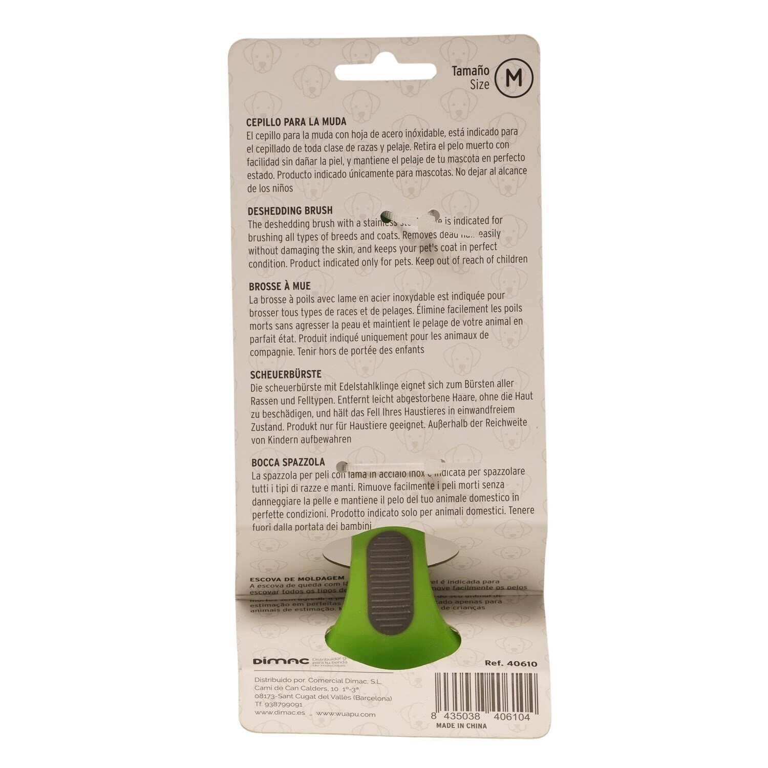 WUAPU CEPILLO MUDA METALICO L, , large Imagen numero 4