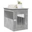 vidaXL Jaula para perros madera ingeniería gris hormigón 55x75x65 cm, , large indicador imagen numero 2