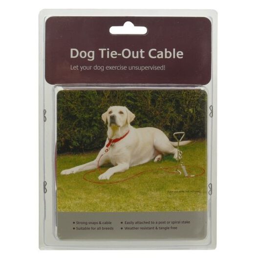 Cuerda correa de sujeción para perros color Rojo, , large image number null