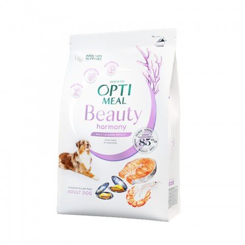 Optimeal Beauty Harmony Suave Efecto Relajante Coctel Marino pienso para perros, , large Imagen numero 1