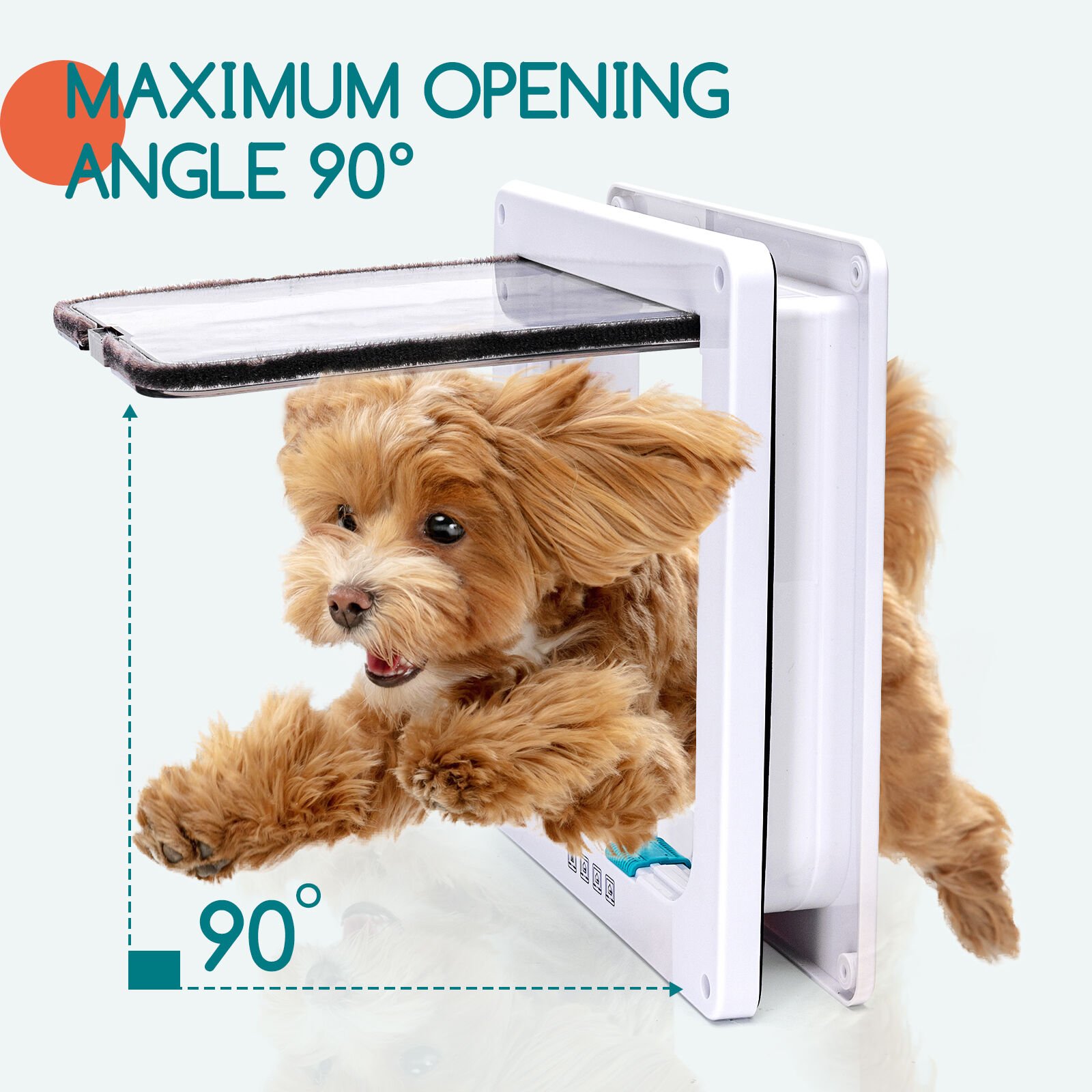 Nobleza Puerta con Cierre Magnético Gatera para gatos thumbnail