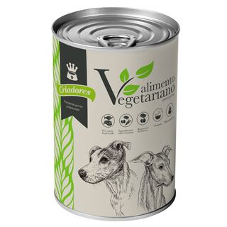Criadores Vegetariano lata para perros