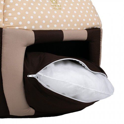 Cama Cupcake Woof para perros color Marr&oacute;n, , large Imagen numero 2