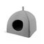 Leeby Iglú Antideslizante Gris para gatos, , large indicador imagen numero 1