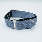 Baona collar martingale zanzibar de nylon reciclado azul para perros, , large image number null