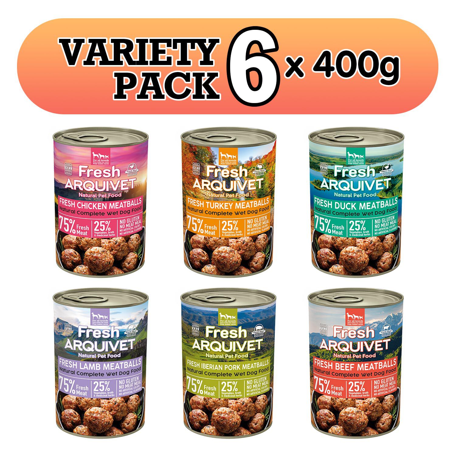 Variety Pack - Fresh Meatballs 6x400gr, , large Imagen numero 1