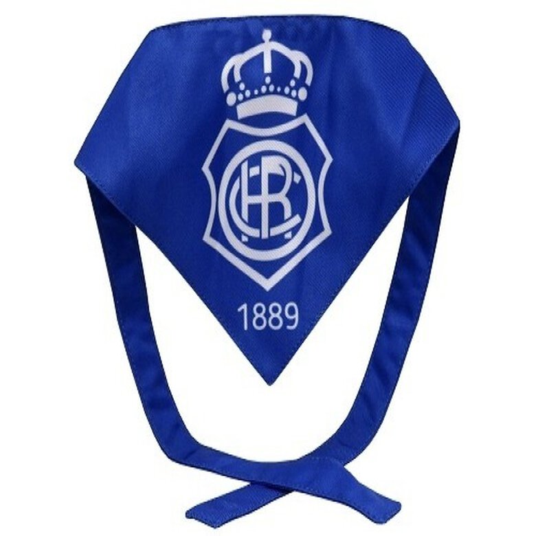 Bandana futbolera Recreativo de Huelva para perros color Azul, , large image number null