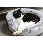AIME cama redonda de piel beige para mascotas pequeñas, , large image number null