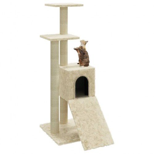 VidaXL &Aacute;rbol Rascador Con Casa para gatos, , large Imagen numero 4