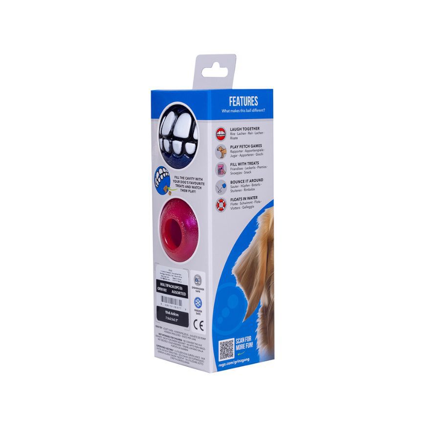 ROGZ MULTIPACK 3 PELOTAS GRINZ GR02, , large Imagen numero 3