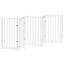 vidaXL Puerta para Perros Plegable Paneles Puerta de Seguridad Madera de Álamo, , large indicador imagen numero 10