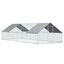 PawHut Gallinero de Exterior Plateado grande, , large indicador imagen numero 1