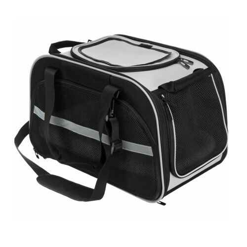 Trixie Valery Bolso Transport&iacute;n Gris y Negro para gatos, , large Imagen numero 1