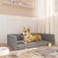 Vidaxl cama de maletero gris claro para perros, , large indicador imagen numero 6