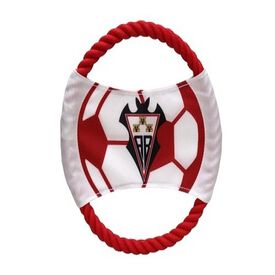 Juguete de cuerda del Albacete Balompié para perros color Rojo