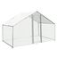 Jaula Aves de Corral Valla Cercado Caja Pollos Acero Pollos 3m x 2m x 2m, , large indicador imagen numero 1