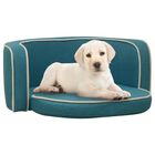 Vidaxl sofá plegable turquesa para perros, , large image number null