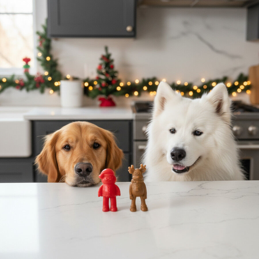 2 uds. Wonder Christmas Snacks Reno & Santa Navide&ntilde;os para perros, , large Imagen numero 2