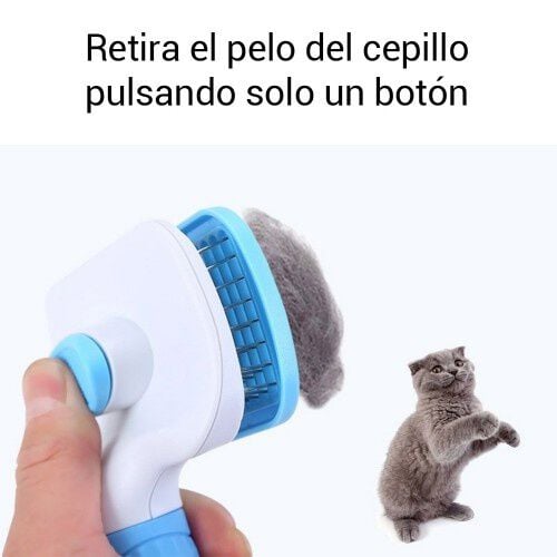 Cepillo para mascotas color Azul thumbnail