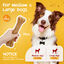 Nobleza 6x Huesos Prensados para Perros 25cm, Snack Dental de Piel de Vacuno 100% Natural, Sabor a Res, Juguete Masticable para Fortalecer Dientes y Enc&iacute;as, Ideal para Perros Medianos y Grandes, , large indicador imagen numero 2