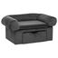 Vidaxl sofá con cajón gris para perros, , large indicador imagen numero 2