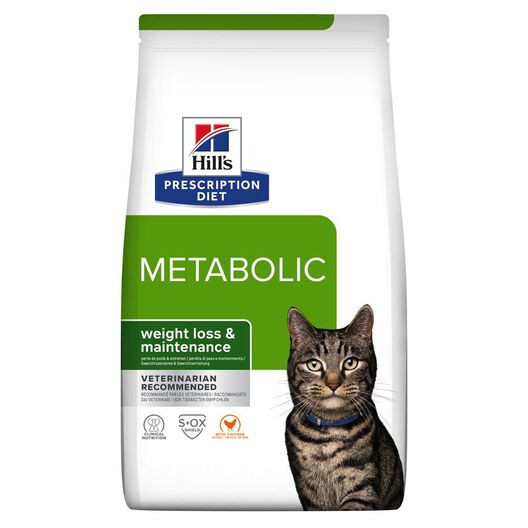 Geología el último sarcoma Hills Prescription Diet Feline Metabolic Seco Pérdida de peso | Tiendanimal