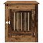 vidaXL Jaula para perros madera ingeniería madera vieja 64,5x80x71 cm, , large indicador imagen numero 4