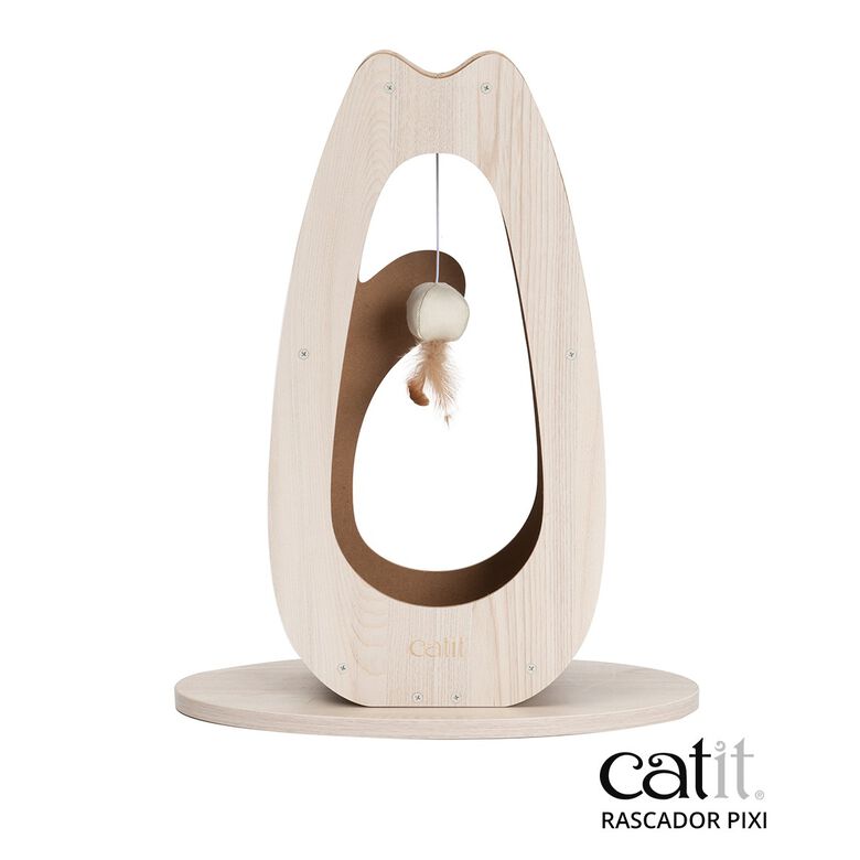 Catit Pixi Rascador Alto Beige para gatos