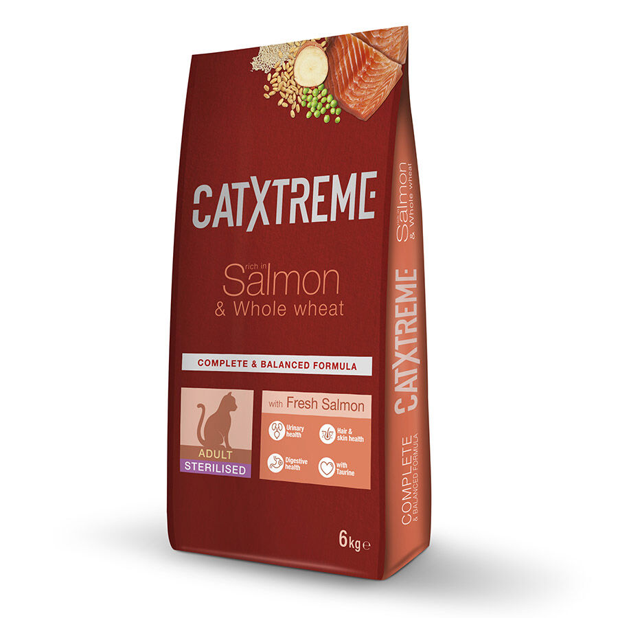 Catxtreme Sterilised Salmón Pienso para gatos
