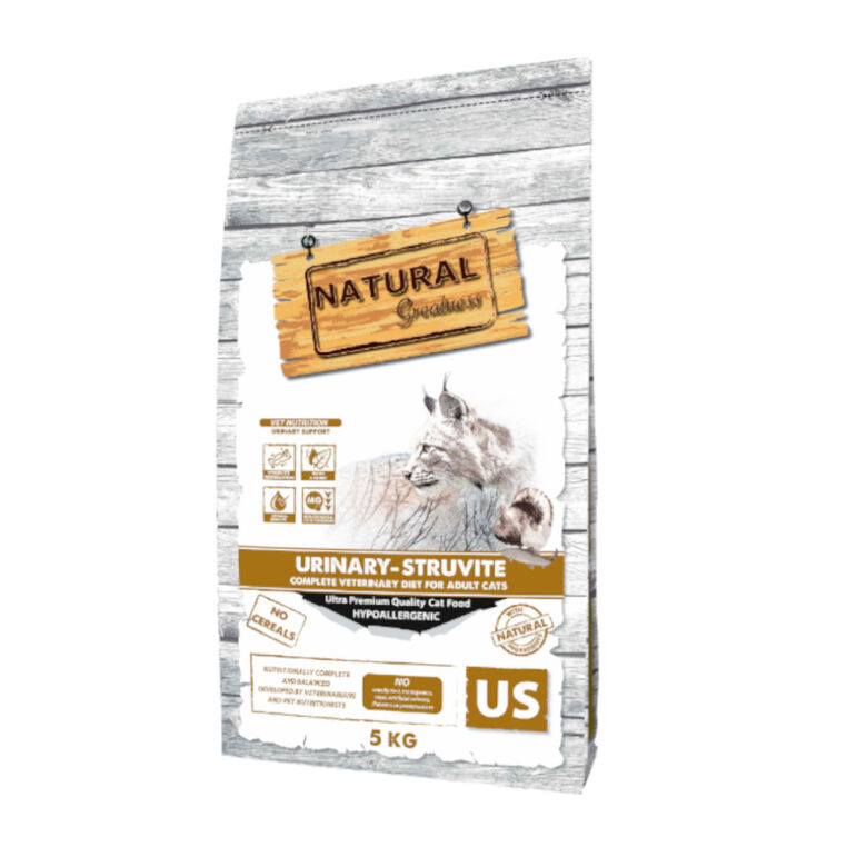 Natural Greatness Urinary-Struvit Pavo y Pollo Pienso Hipoalergénico para gatos