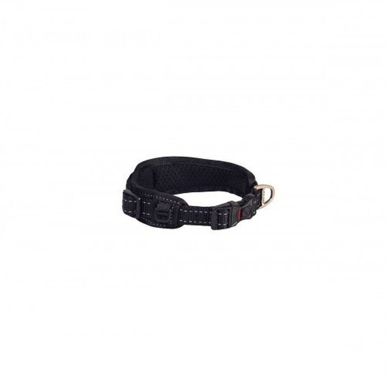 Rogz padded collar acolchado negro para perros, , large image number null