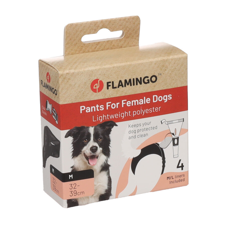Flamingo Braguitas negras para perros, , large Imagen numero 2