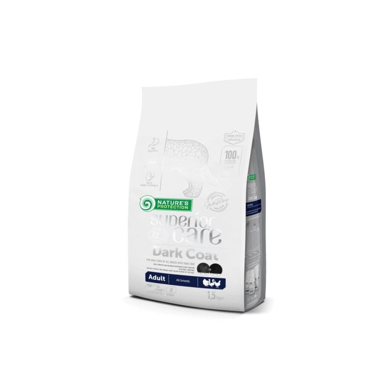 Nature´s Protection Dark Dog Con Aves Para Perros Adultos - 1,5 Kg