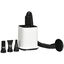 PawHut Secador de Pelo para Perros 2000W con Soplador para Mascotas Profesional con Temperatura Ajustable Velocidad Continua Manguera 1,2m 4 Boquillas 23x23x26,5 cm Blanco., , large indicador imagen numero 1
