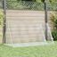 vidaXL Conejera acero galvanizado plateado 200x105x91 cm, , large indicador imagen numero 2