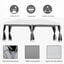 Outsunny Carpa 6x3m Plegable Gazebo para Jard&iacute;n Cenador con 6 Cortinas Mosquitera y Cremallera Bolsa Transporte Montaje F&aacute;cil Acero Tela Oxford Blanco, , large indicador imagen numero 4