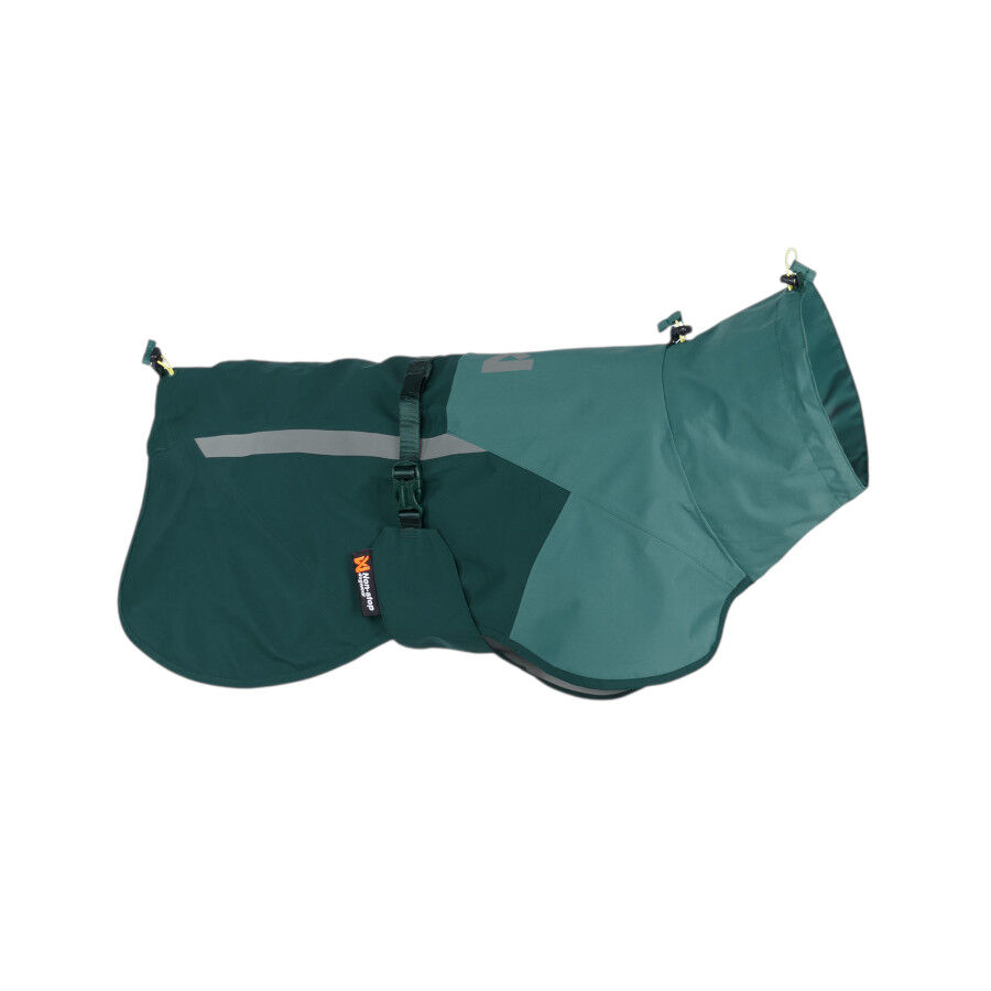 Non-stop Dogwear Chubasquero Impermeable Azul y Verde para perros, , large Imagen numero 1