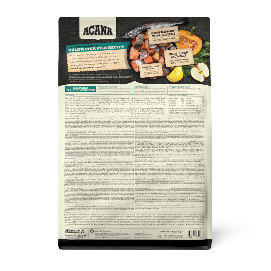 2 kg Acana Coldwater Fish pienso para perros, , large Imagen numero 9