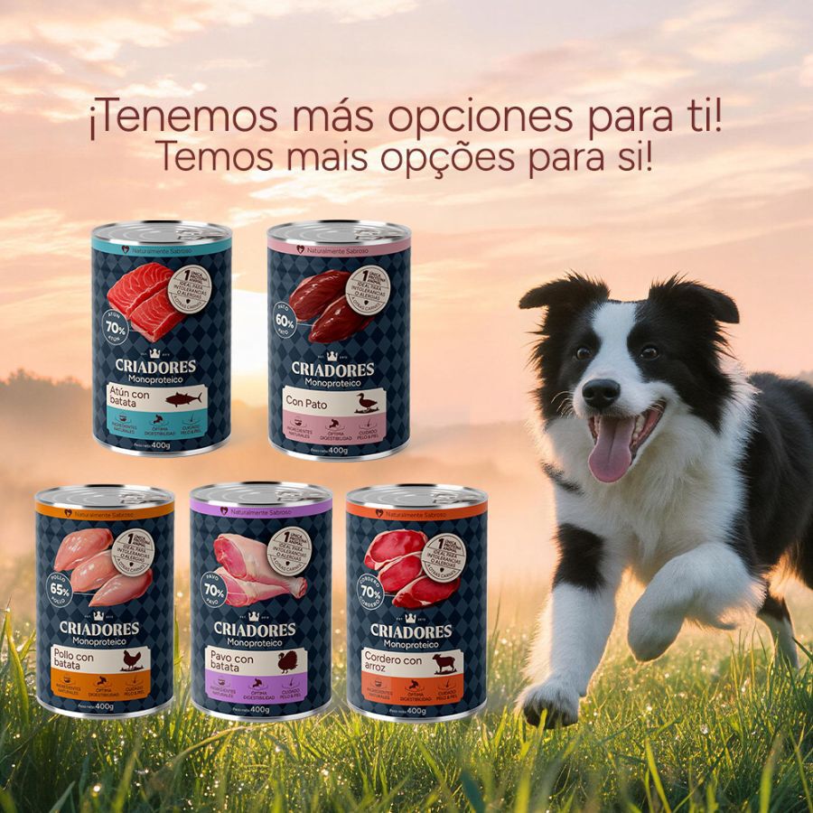 400 g Criadores Monoproteico Pato Lata para perros, , large Imagen numero 8