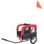 Remolque de bicicleta Romero para perros color Rojo, , large indicador imagen numero 5