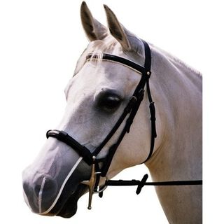 Bozal de malla Net Relief color Blanco