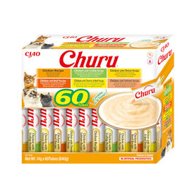 Churu Snack L&iacute;quido Variedades de Pollo para gatos